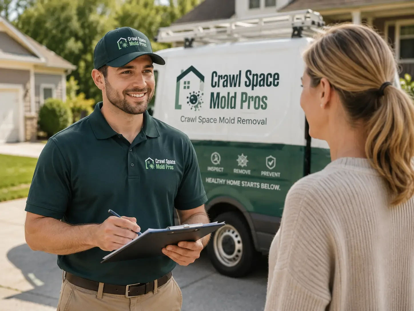 Crawl Space Mold Removal Badger, IA FAQs